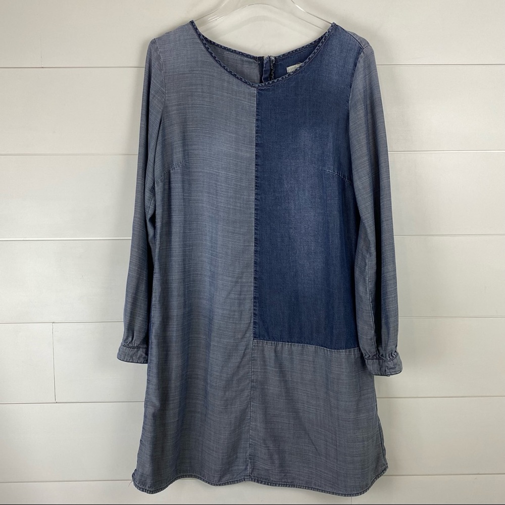 Esprit Large Chambray long sleeve dress